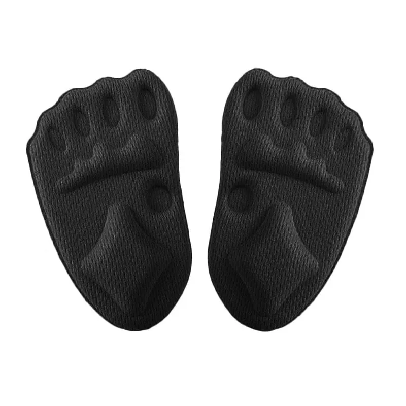 Front foot pads for increased comfort and pain relief