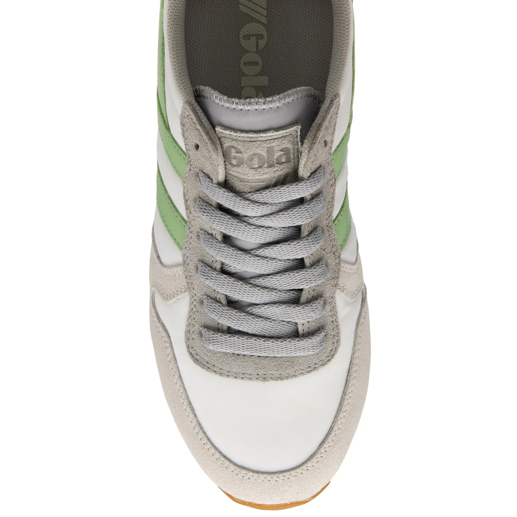 Gola Daytona Chute Grey Patina Green Sneakers