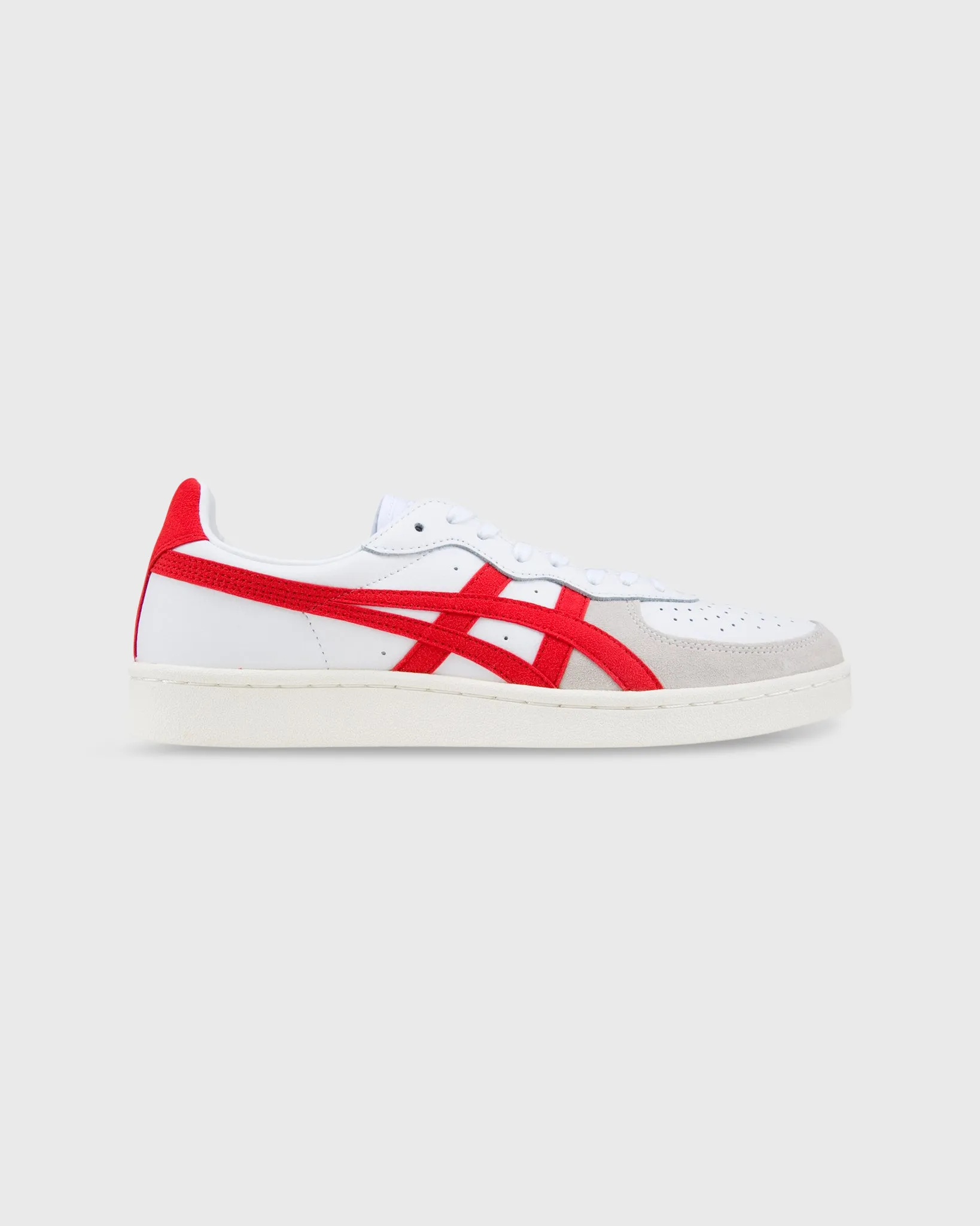 GSM Sneaker in White/Classic Red