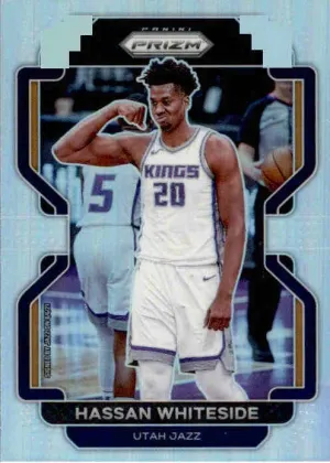 Hassan Whiteside, Silver Prizm, 2021-22 Panini Prizm Basketball NBA