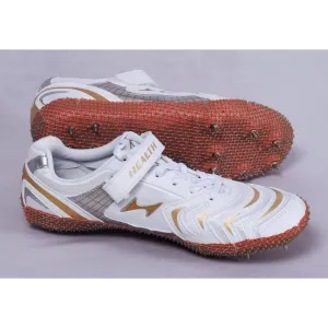 Health High Jump Shoe (White / Gold)