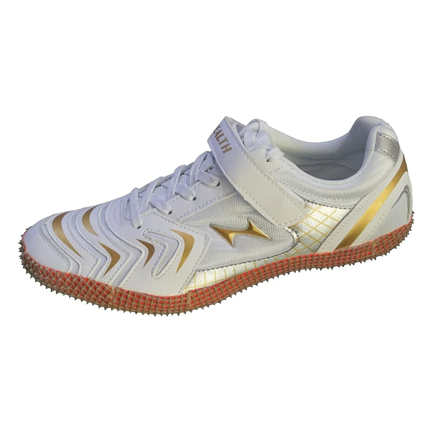 Health High Jump Shoe (White / Gold)