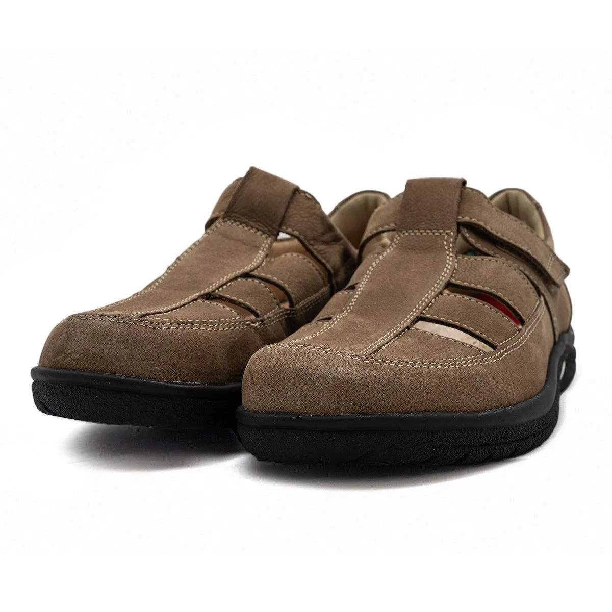 Helvesko Casual Shoes Leather Brown Colour For Men