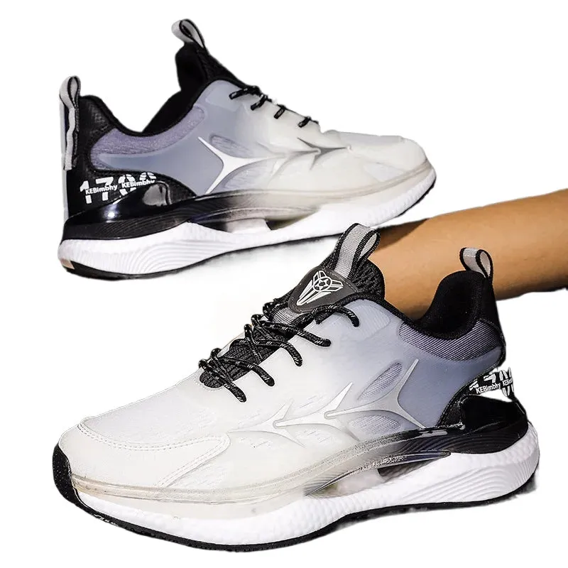 High-Quality Men's and Women's Running Shoes, Air Mesh Design, Breathable Fitness Sneakers