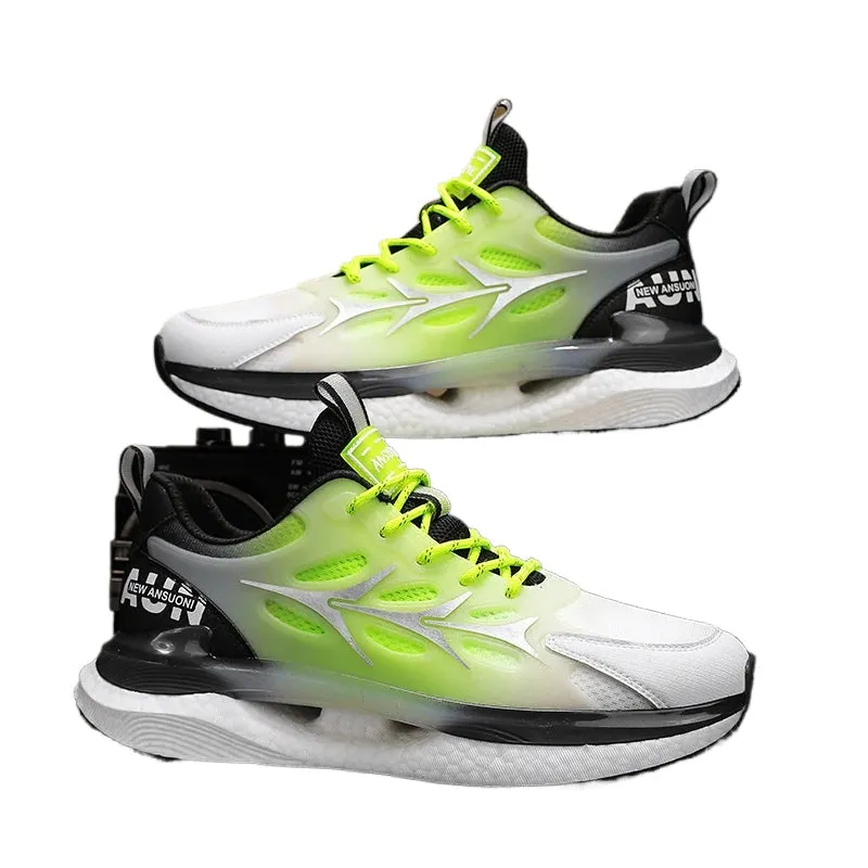 High-Quality Men's and Women's Running Shoes, Air Mesh Design, Breathable Fitness Sneakers