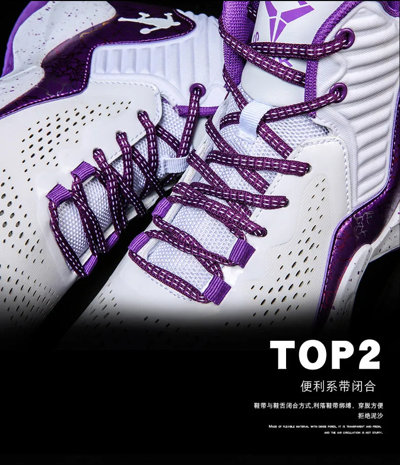 High-Top Sports Basketball Shoes Men Women Kids Fashion Street Basketball Shoes Outdoor Breathable Sneakers