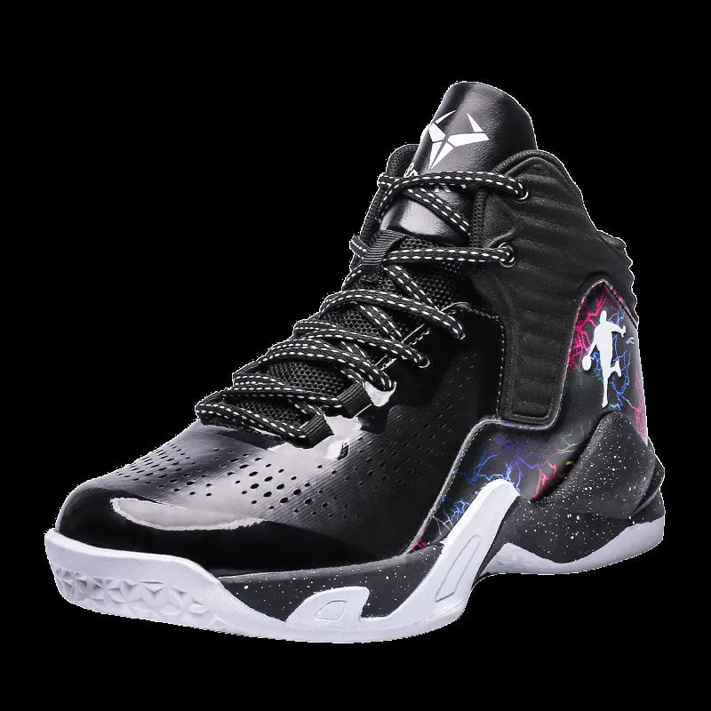 High-Top Sports Basketball Shoes Men Women Kids Fashion Street Basketball Shoes Outdoor Breathable Sneakers