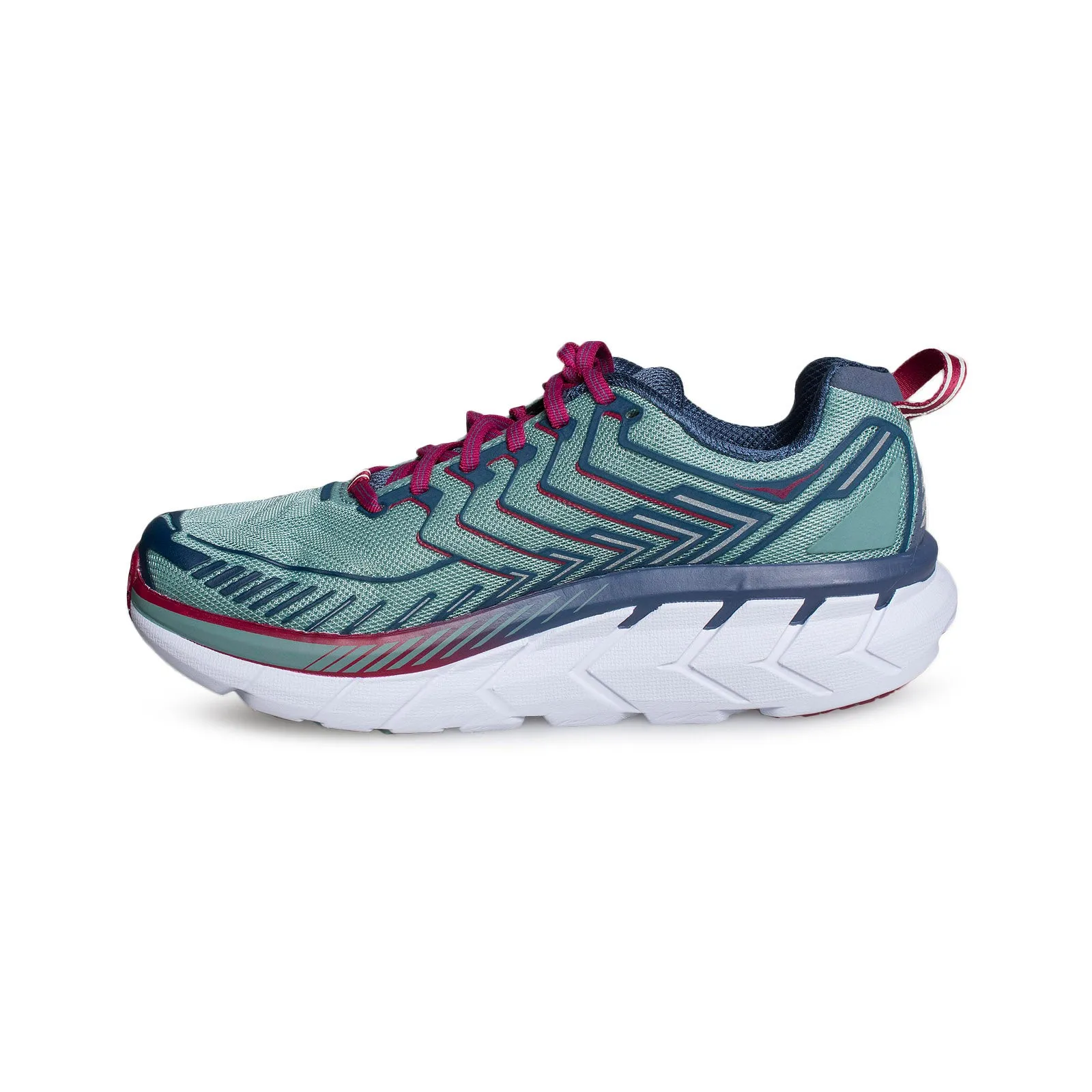 Hoka Clifton 4 Aquifer / Vintage Indigo Running Shoes - Women's