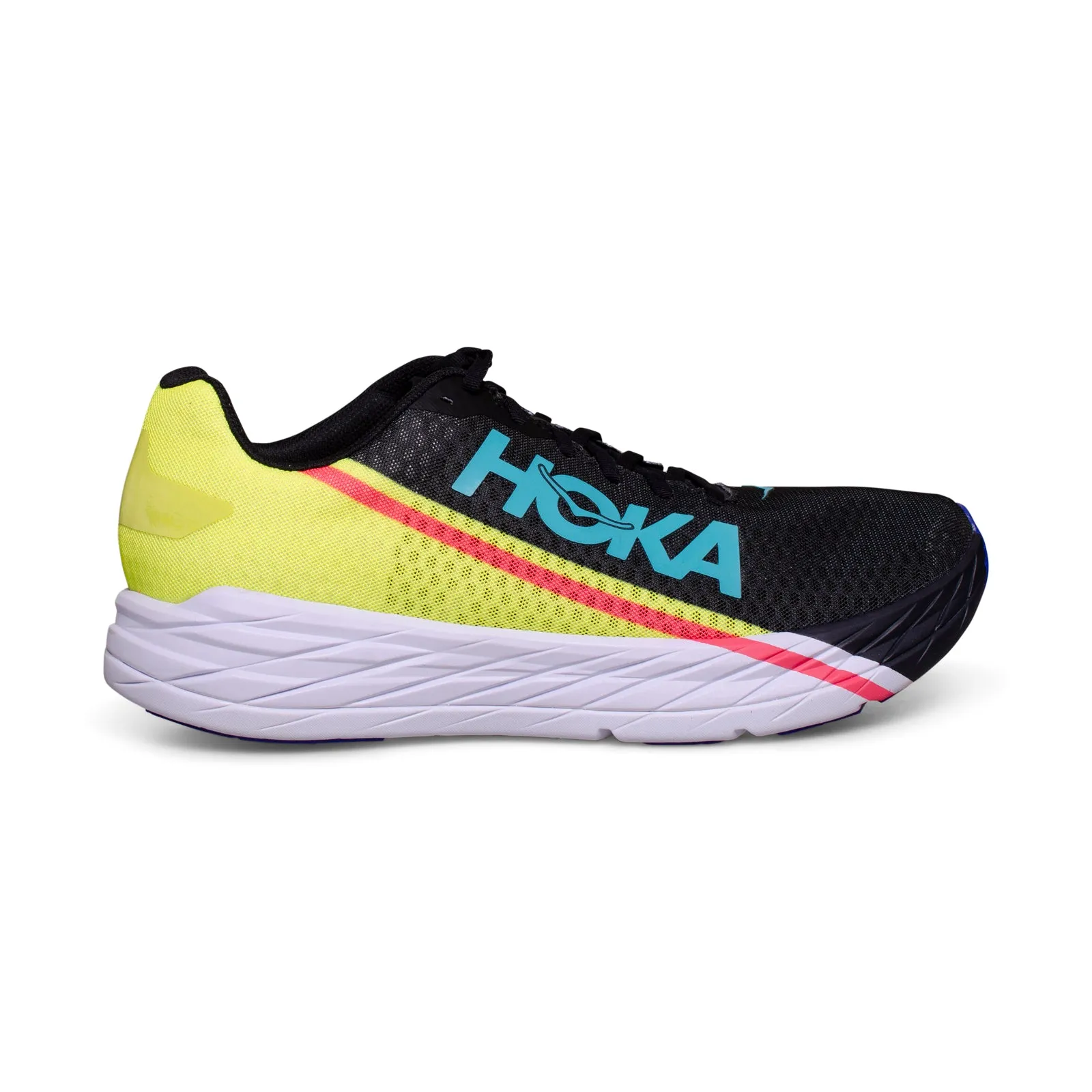 HOKA One One Rocket X Black / Evening Primrose Running Shoes - All Gender