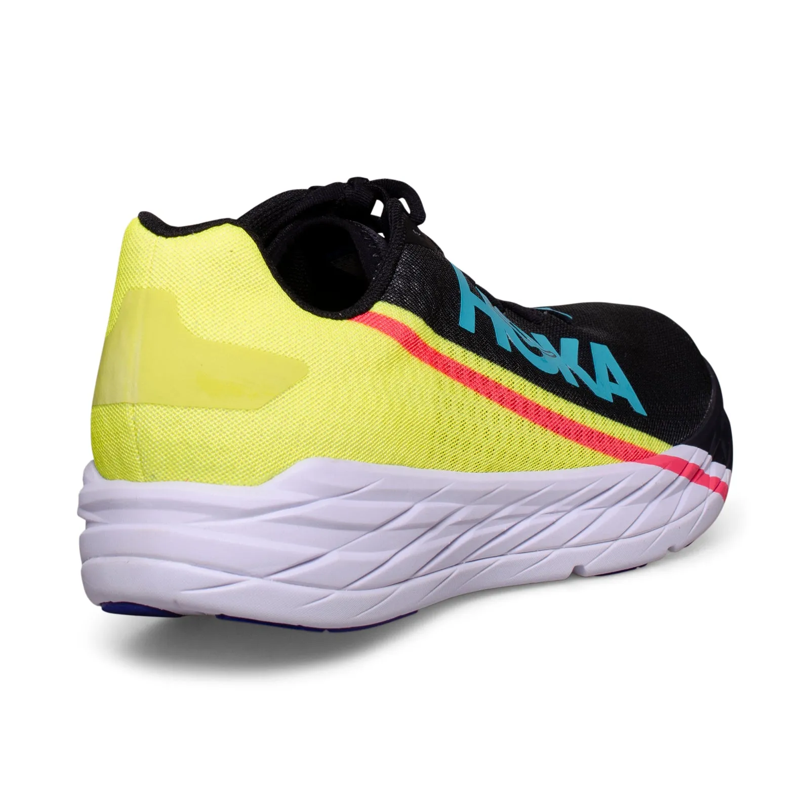 HOKA One One Rocket X Black / Evening Primrose Running Shoes - All Gender