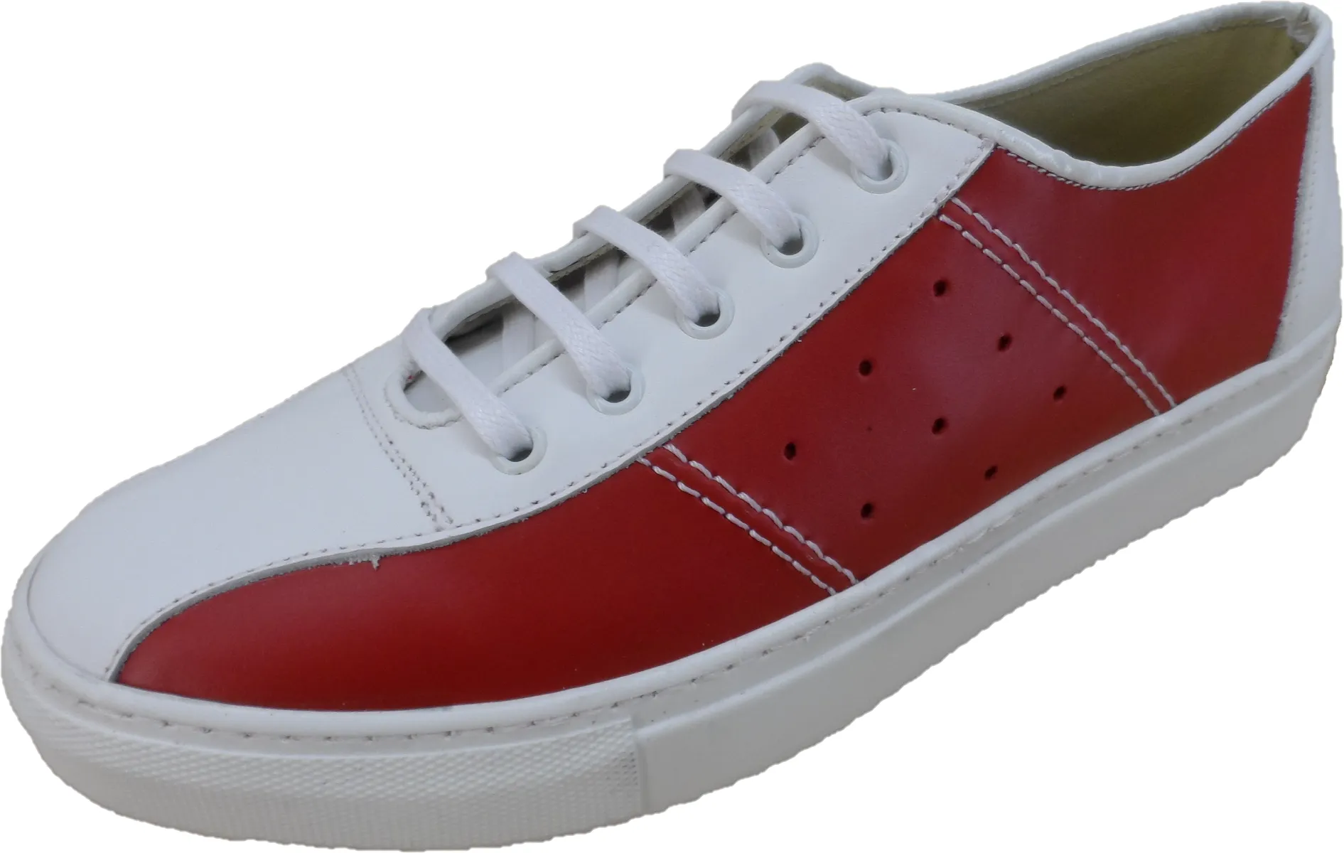 Ikon Original Mens Red, White & Blue The Seeker Bowling Trainers