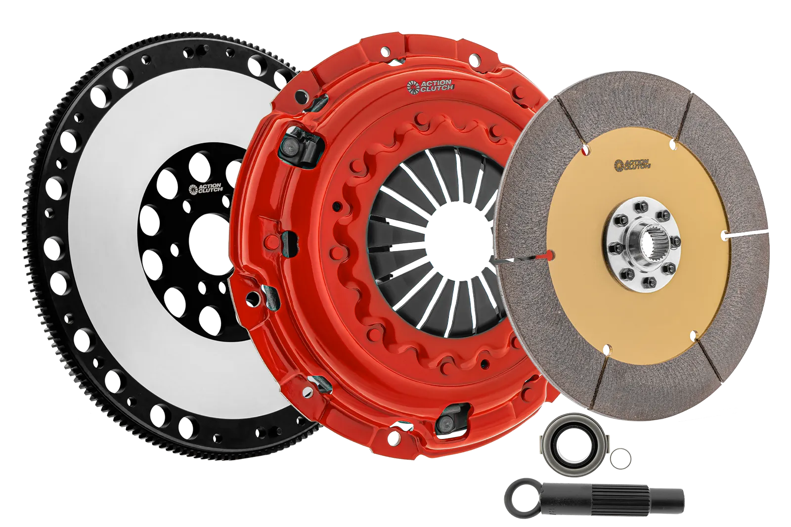 Ironman Unsprung Clutch Kit for BMW 528i 1999-2000 2.8L DOHC RWD Includes Lightened Flywheel