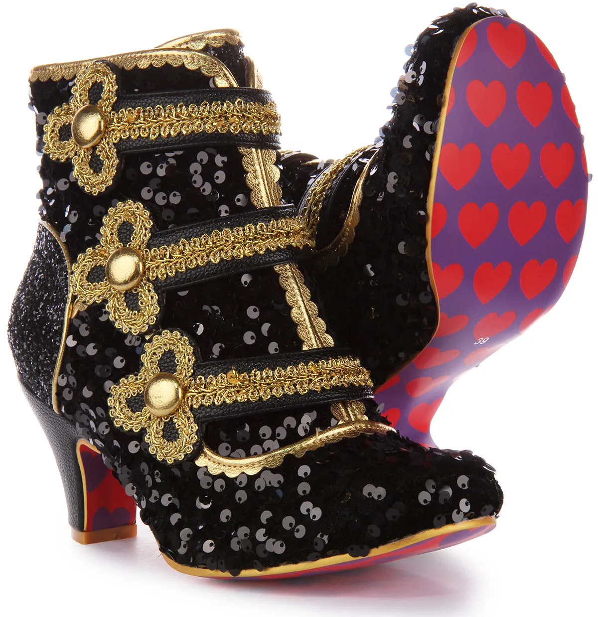 Irregular Choice Mouse King In Black For Women