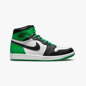 Jordan | AIR JORDAN 1 RETRO HIGH OG  { BLACK/LUCKY GREEN-WHITE