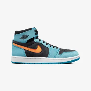 Jordan | AIR JORDAN 1 ZOOM CMFT 2  { BLEACHED AQUA/BLACK/WHITE/BRIGHT