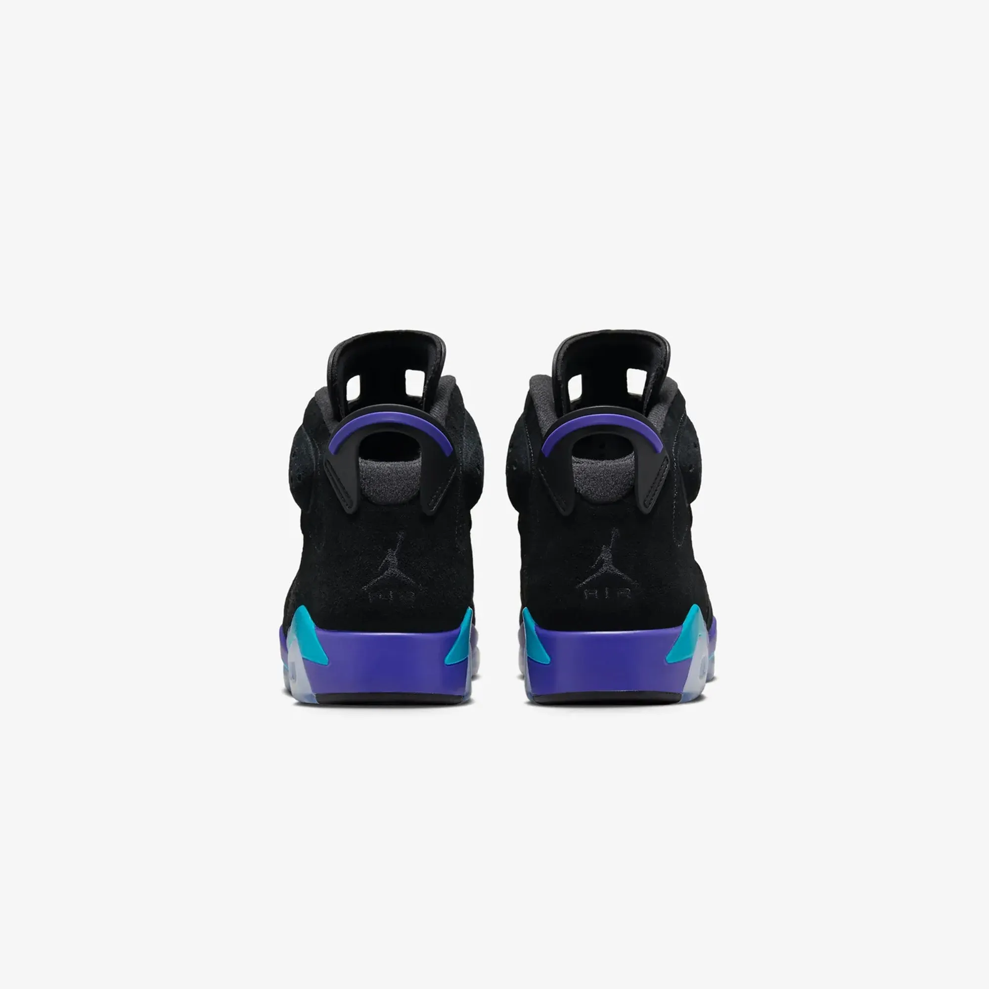 Jordan | AIR JORDAN 6 RETRO  { BLACK/BRIGHT CONCORD-AQUATONE