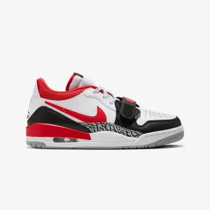 Jordan | AIR JORDAN LEGACY 312 LOW  { WHITE/FIRE RED-BLACK-WOLF GREY