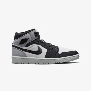 Jordan | WMN'S AIR JORDAN 1 MID SE  { SAIL/BLACK-LT STEEL GREY