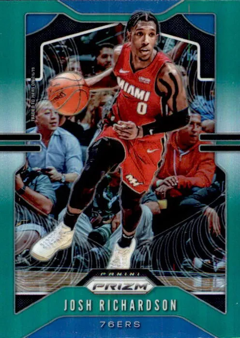 Josh Richardson, 2019-20 Prizm Basketball GREEN Refractor