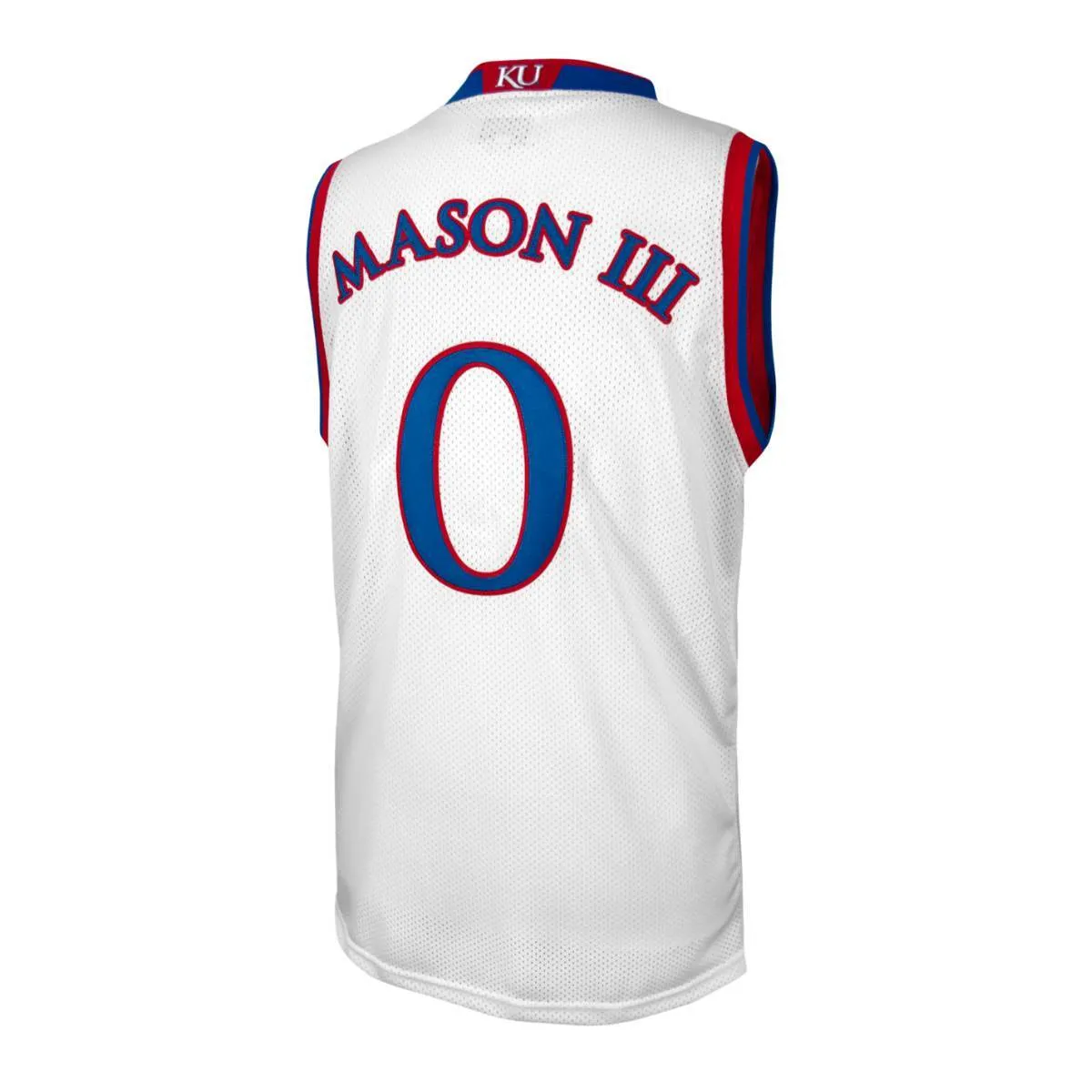 Kansas Jayhawks Frank Mason III #0 Retro Brand Authentic Basketball White Jersey