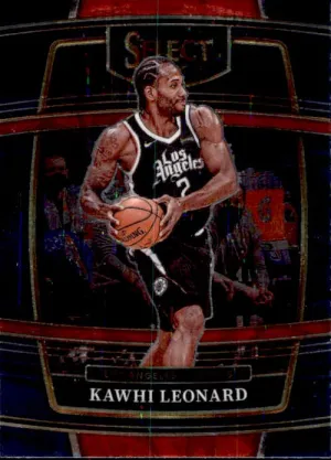 Kawhi Leonard, Concourse, 2021-22 Panini Select Basketball NBA