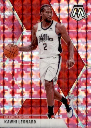 Kawhi Leonard, Pink Prizm, 2019-20 Panini Mosaic Basketball NBA