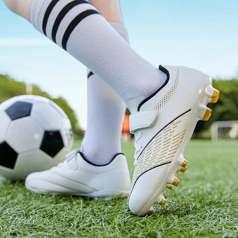 Kids' Soccer Shoes, TF and AG Studs, Training