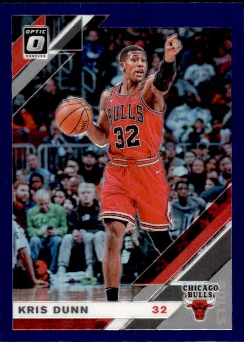 Kris Dunn, Purple Prizm, 2019-20 Panini Donruss Optic Basketball NBA