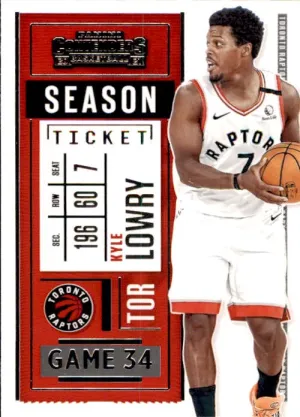 Kyle Lowry, 2020-21 Panini Contenders Basketball NBA