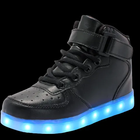 Led Sneakers Black 7 Led Light Colors  | Men & Women Shoes | Led Light Shoes For Men  | Led Light Shoes For Women