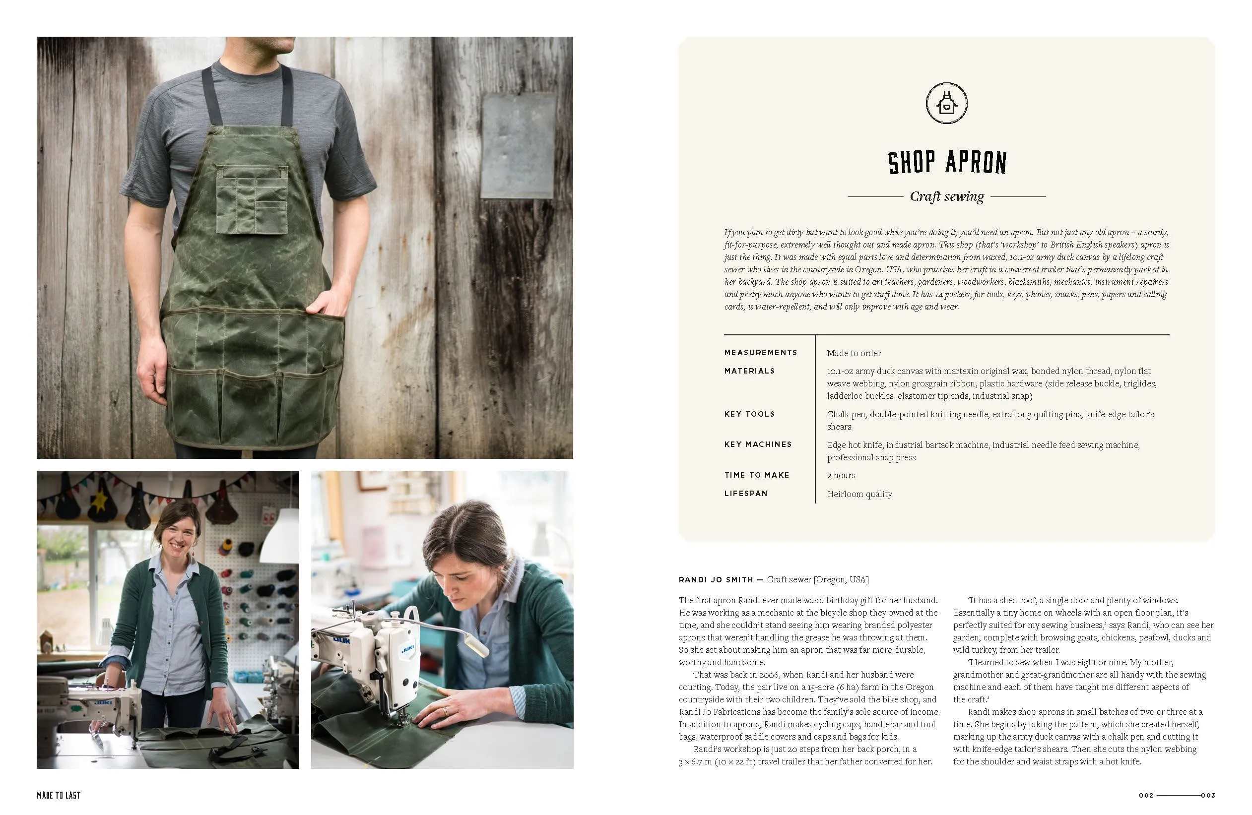 Made to Last: A Compendium of Artisans, Trades & Projects