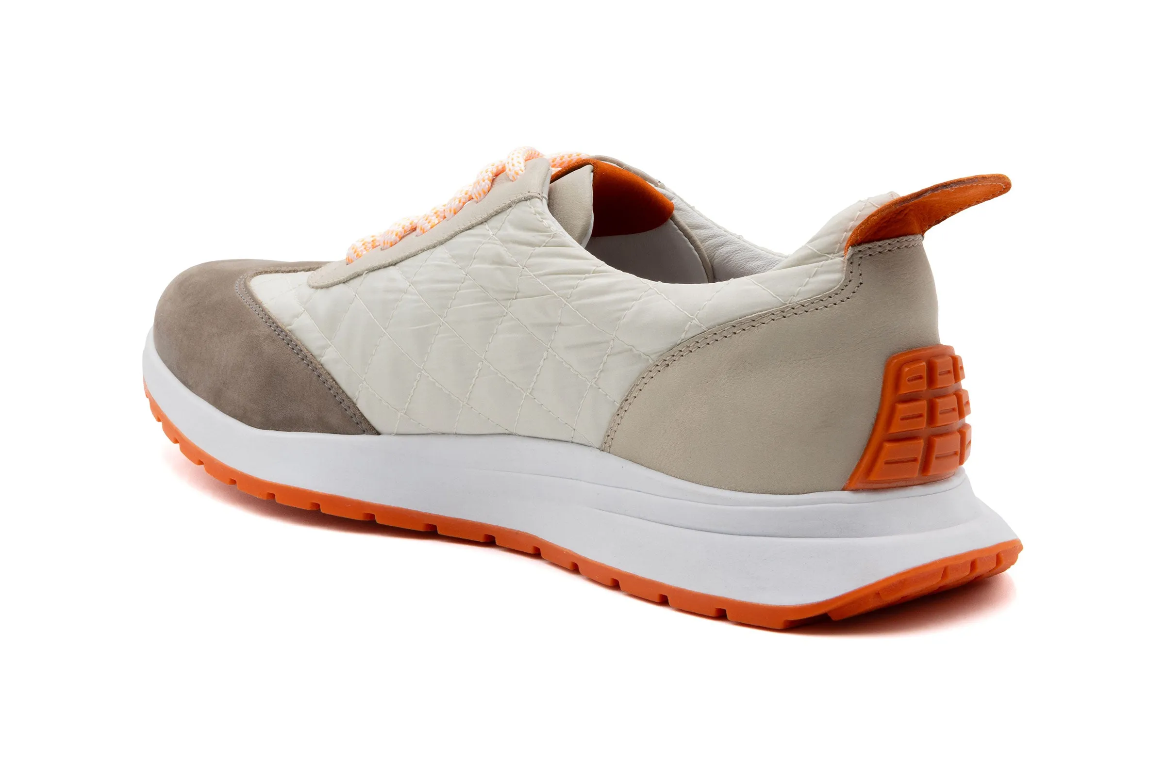 Marathon Lightweight Nylon Sneakers - Bone/Stone