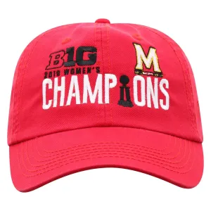 Maryland Terrapins 2019 BIG 10 Women's Basketball Champions Locker Room Hat