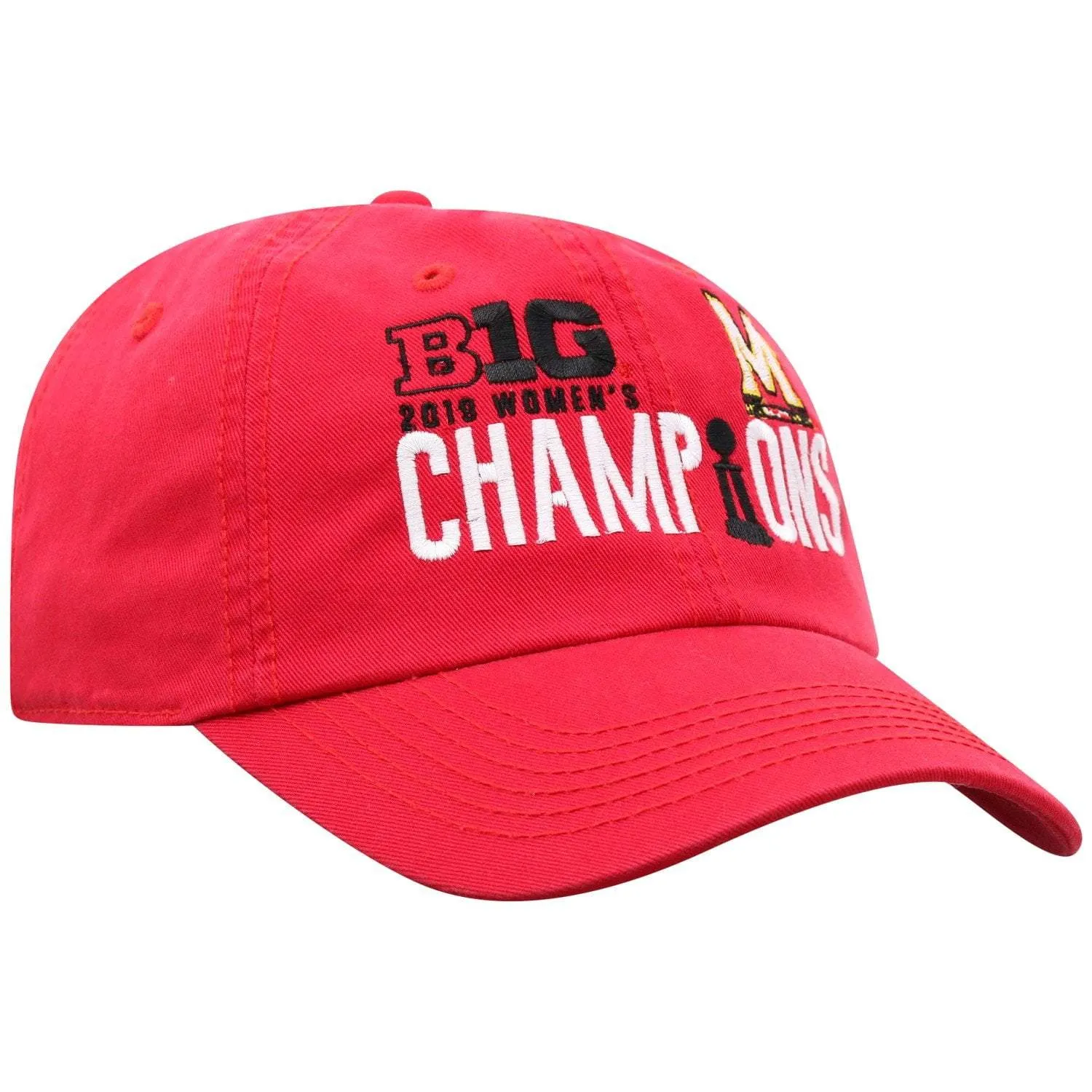 Maryland Terrapins 2019 BIG 10 Women's Basketball Champions Locker Room Hat