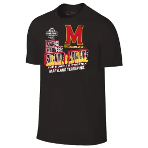 Maryland Terrapins Basketball 2017 March Madness Survive & Advance Black T-Shirt