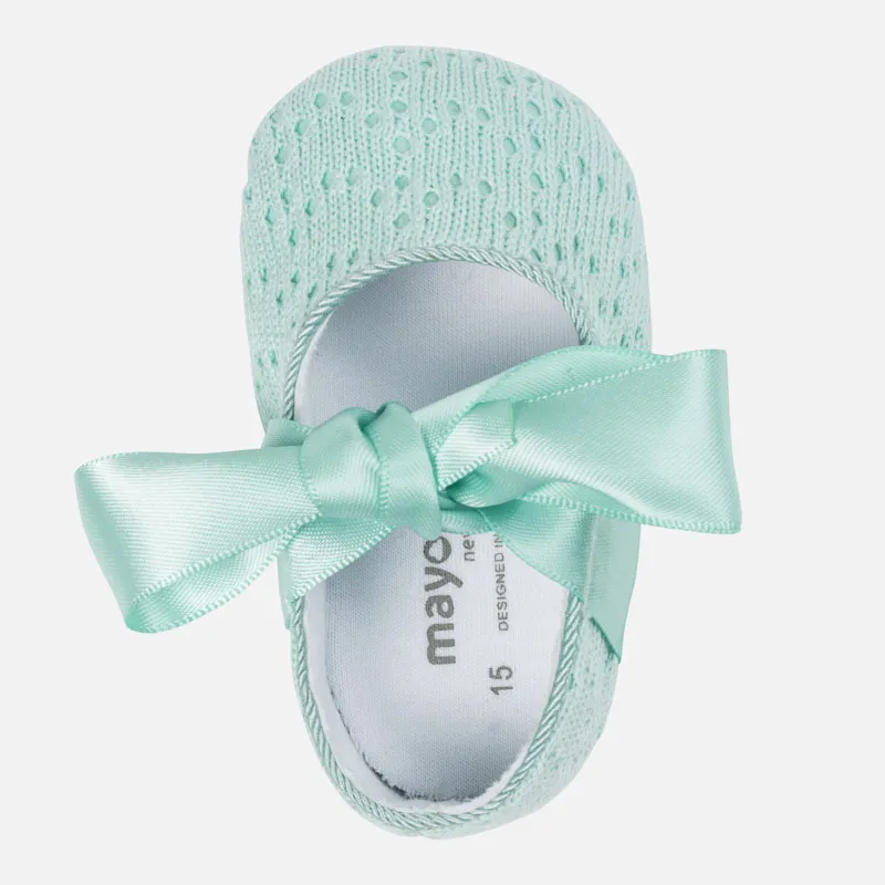 Mayoral Aqua Knit Infant Shoes