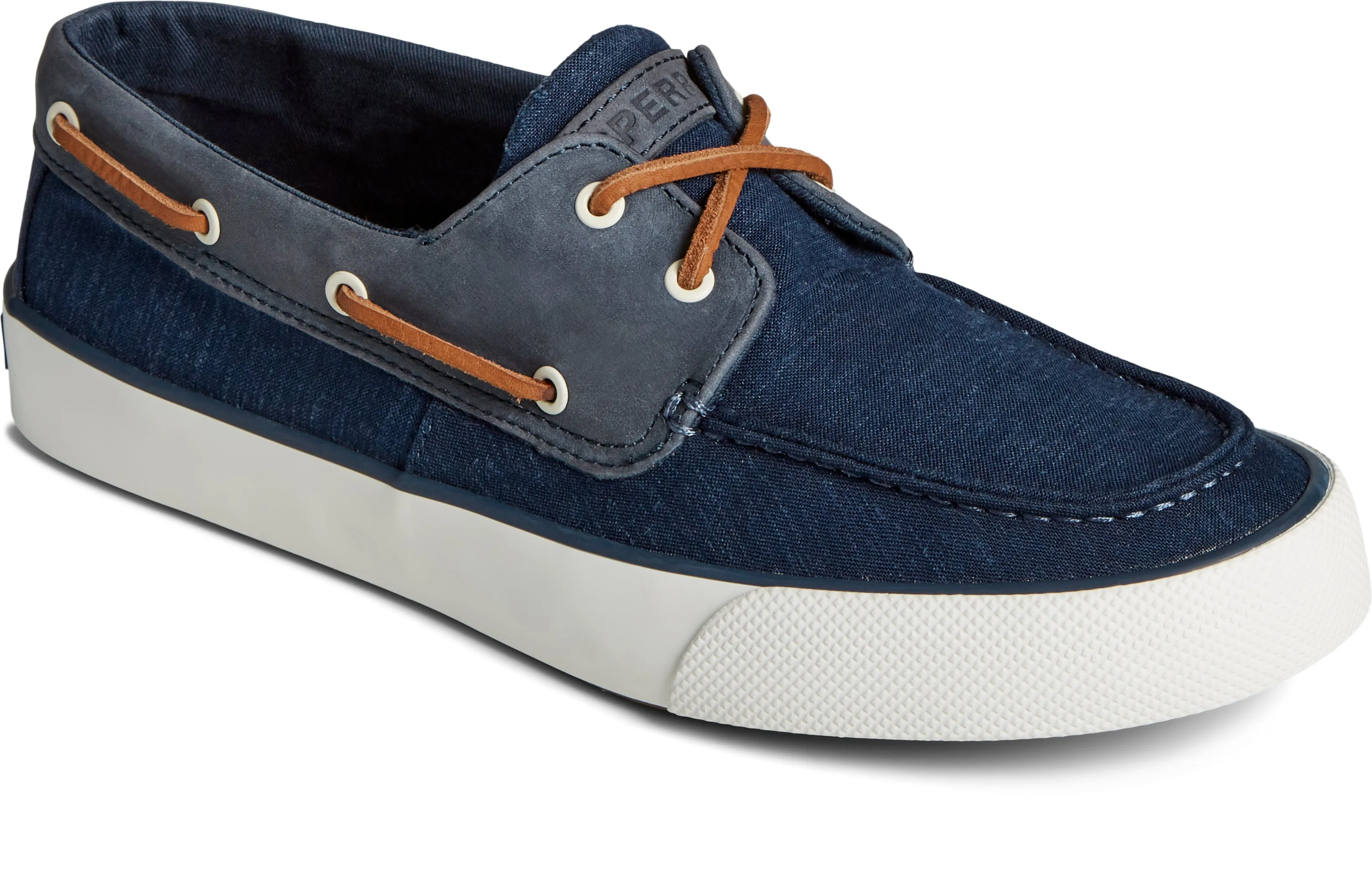 Men's Bahama II Preppy Linen Sneaker Navy