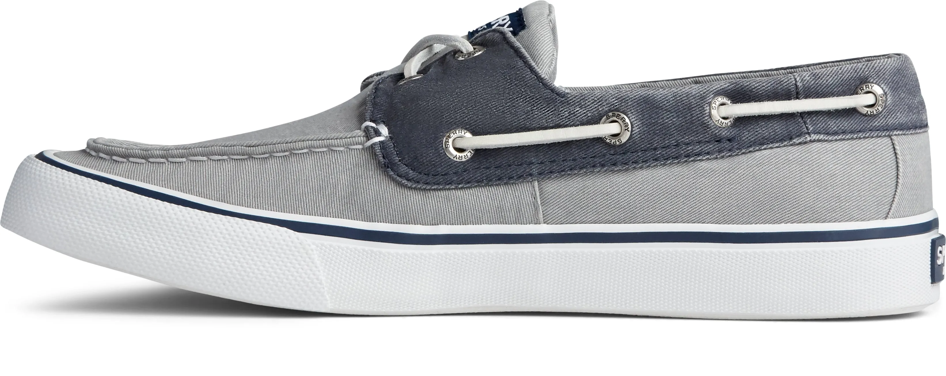 Men's Bahama II Salt Washed Canvas Grey/Navy