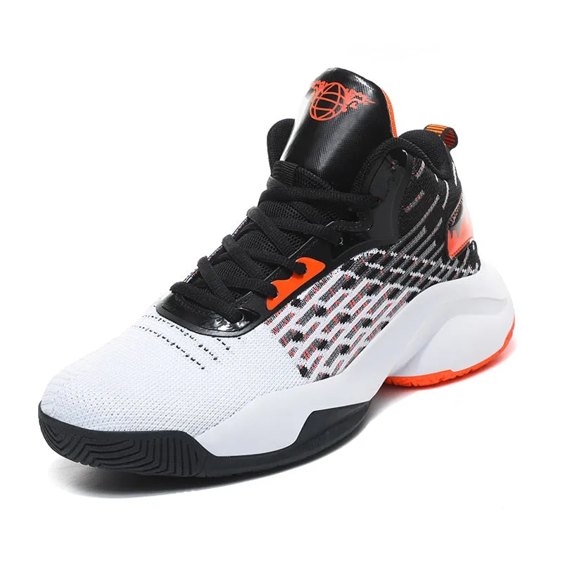 Men's Boys Basketball Shoes Trainers Outdoor Designer High Top Sneakers