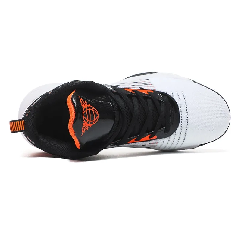 Men's Boys Basketball Shoes Trainers Outdoor Designer High Top Sneakers