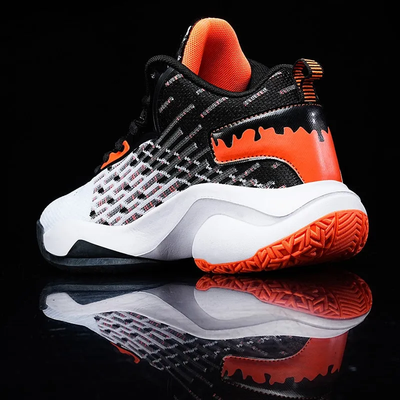 Men's Boys Basketball Shoes Trainers Outdoor Designer High Top Sneakers