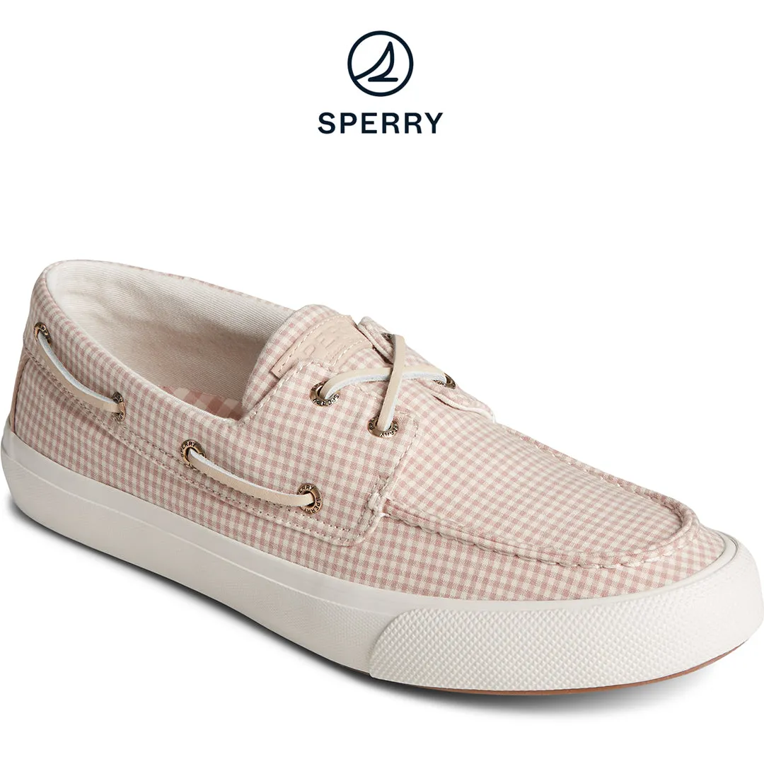 Men's SeaCycled™ Bahama II Gingham Sneaker - White (STS24984)