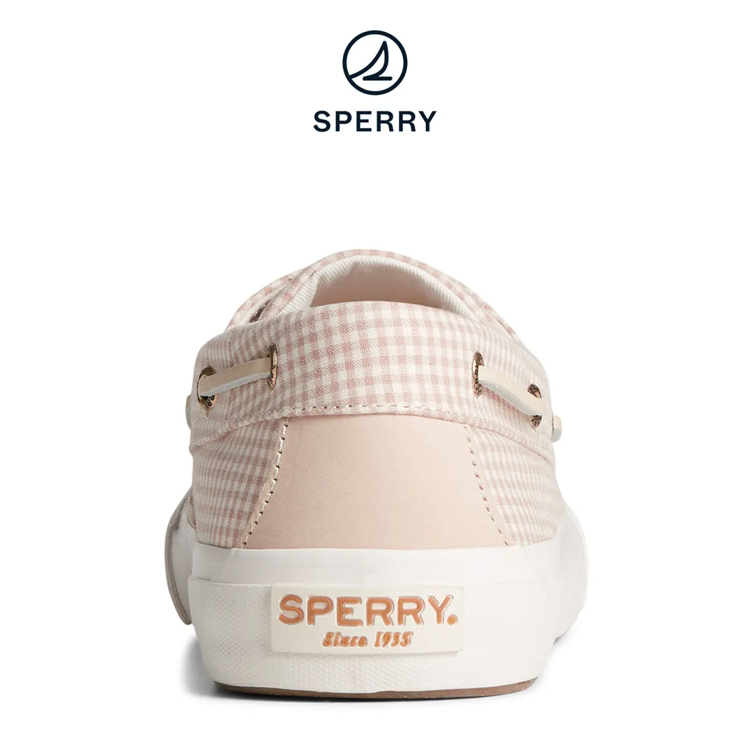 Men's SeaCycled™ Bahama II Gingham Sneaker - White (STS24984)