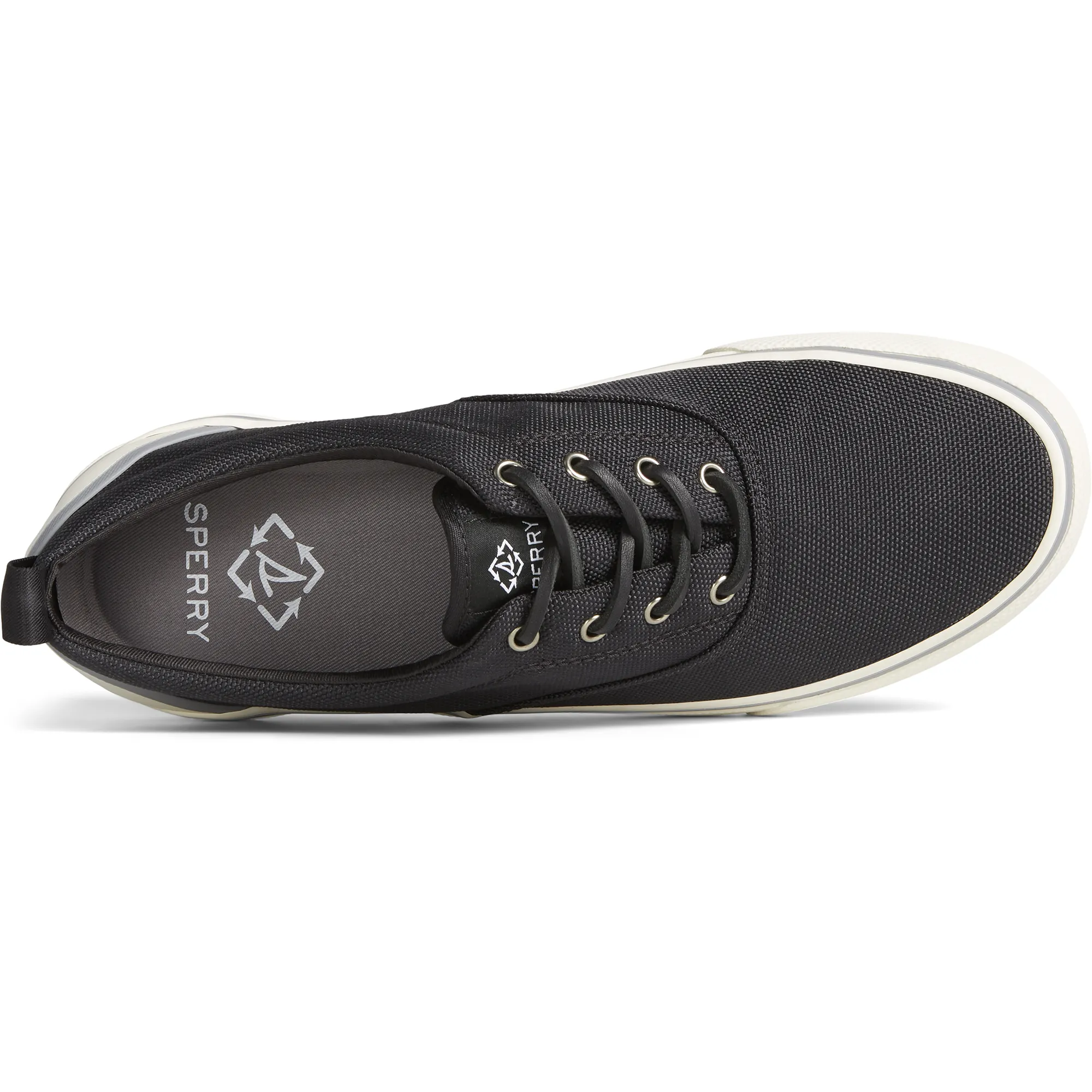 Men's SeaCycled™ Striper II CVO Sneaker - Black (STS24717)