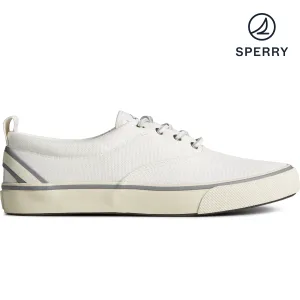 Men's SeaCycled™ Striper II CVO Sneaker - White (STS24721)