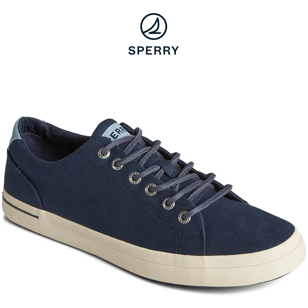 Men's SeaCycled™ Striper II Textile Sneaker Navy (STS25435)