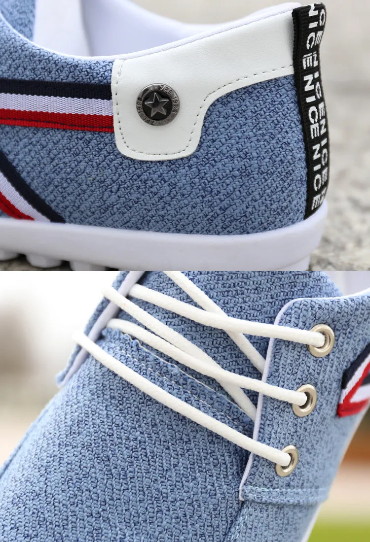 Men'S Soft-Soled Canvas Shoes, Sports And Leisure Old Beijing Cloth Shoes, Peas Shoes