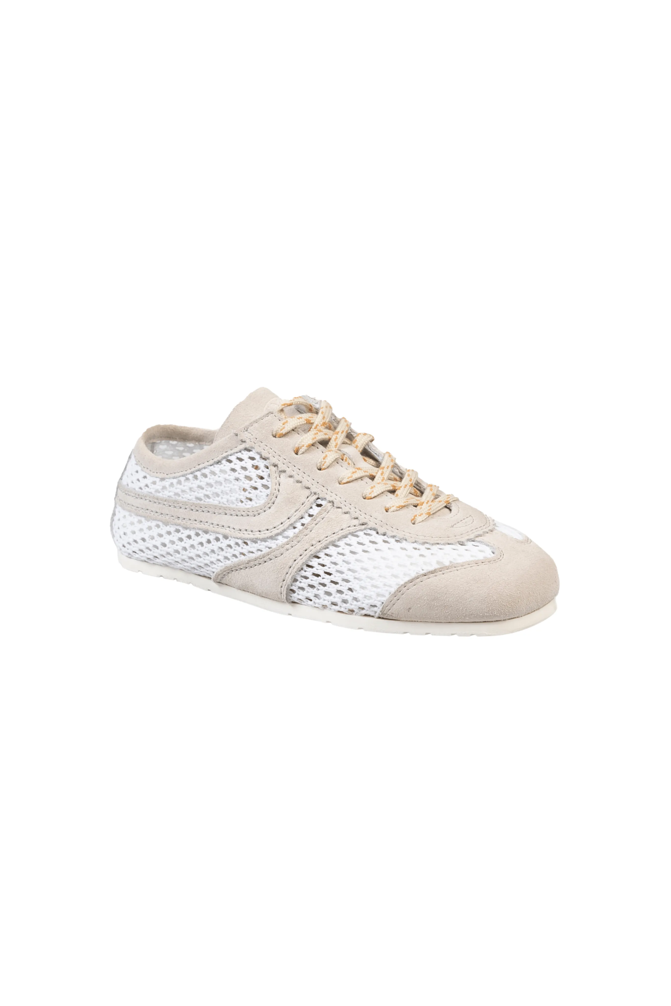 Mesh Combo White Sneakers