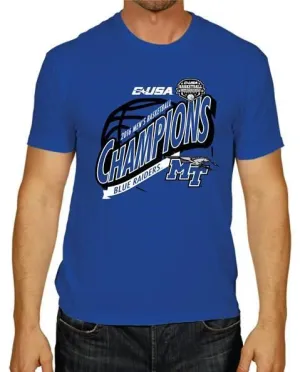 Middle Tennessee State Blue Raiders 2016 C-USA Tournament Champions T-Shirt