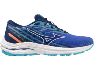 Mizuno Wave Equate 7 Ladies Running Shoes (Dive Blue/White/Neon Flame)